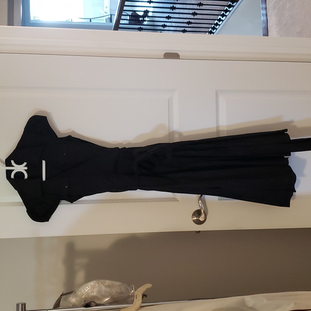 Black American jeans brand dress.